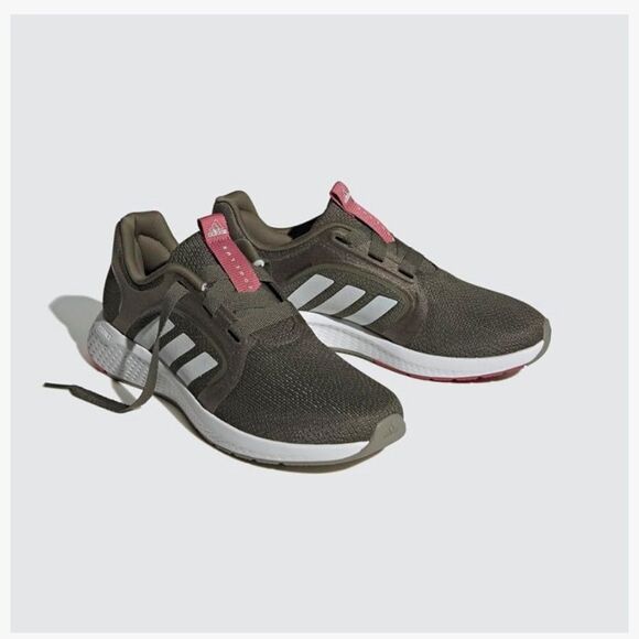 Adidas Edge Lux 5 Lace Up Athletic Running Shoes Green Size Women’s 6 - Picture 1 of 8